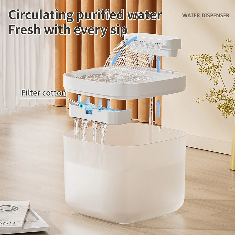 3L USB Pet Water Fountain