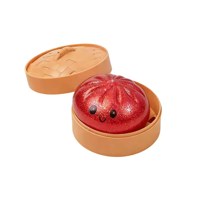 Smiley Face Dumpling Squishy Toy