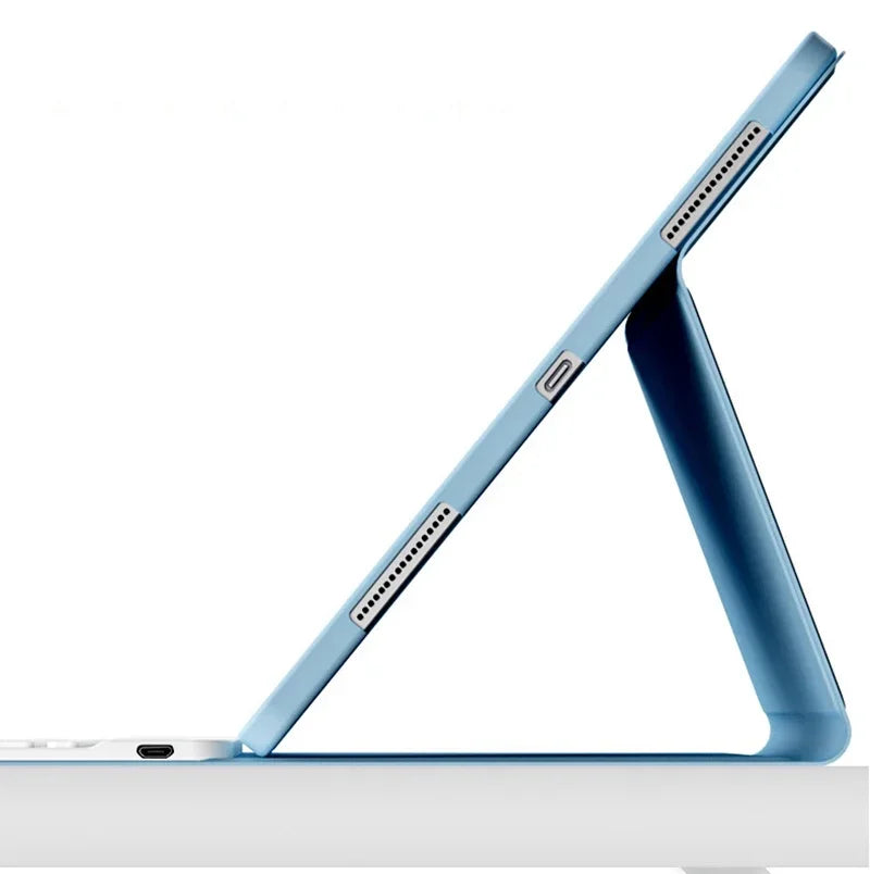 Magnetic Keyboard Case for iPad with Protective Stand Cover