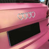 Heart Chain Car Decal – 3D Chrome Emblem for Truck, SUV & Sedan Trunk