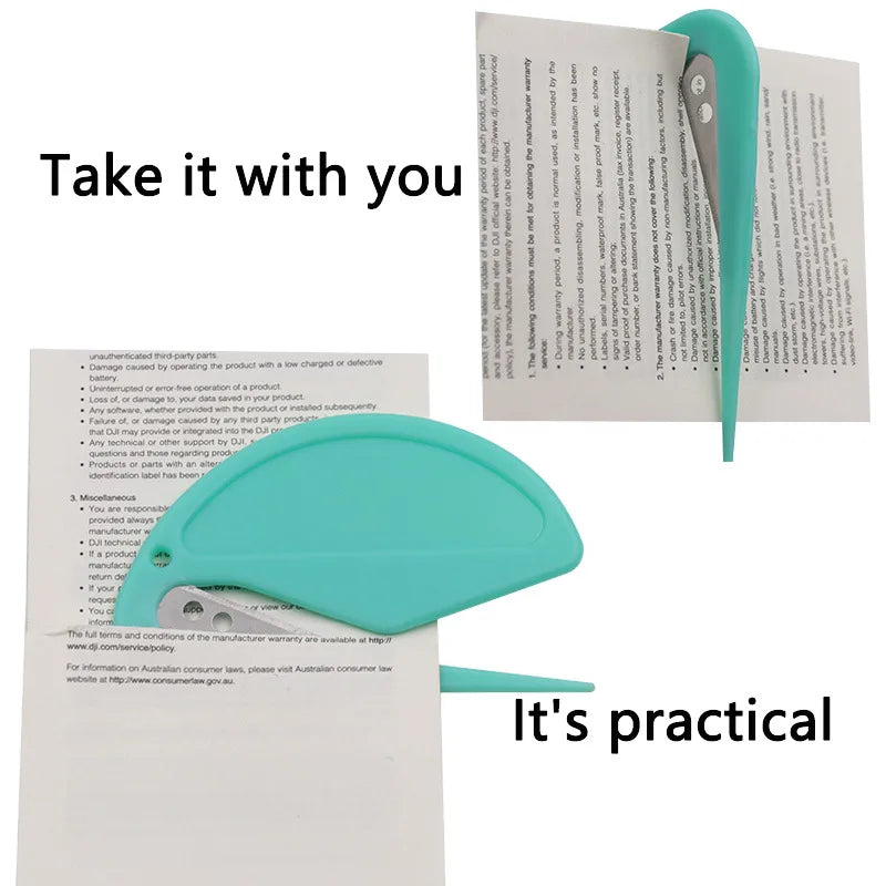 Safe Mail Opener with Concealed Blade