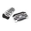 Aluminum Car Pedal Cover Set - Non-Slip Brake & Foot Pedals