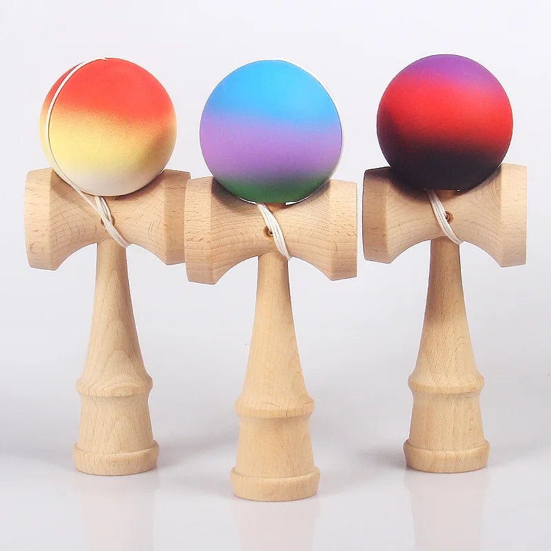Graffiti Kendama Skill Toy for Balance and Coordination Training