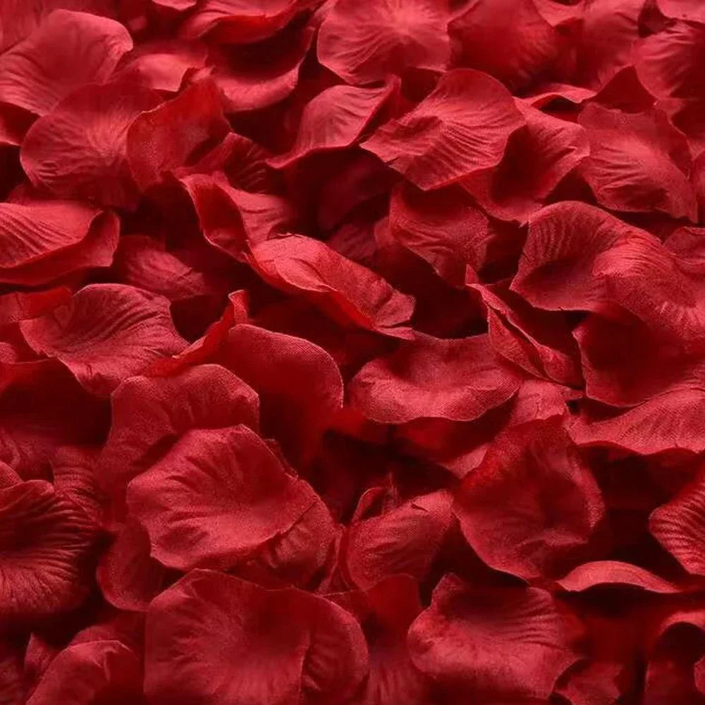 Soft Silk Artificial Rose Petals (25 Colors)