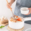 Ensemble de 12 Ustensiles de Cuisine en Silicone avec Manches en Bois