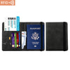 RFID-Blocking Passport Holder in Premium PU Leather