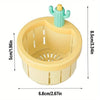 Cactus-Design Kitchen Sink Strainer with Press-to-Empty Basket