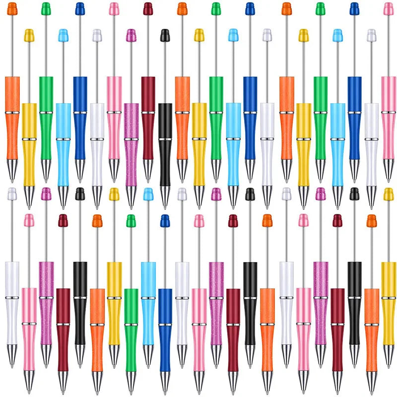Creative Beaded Ballpoint Pens — DIY Printable Set