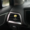 Mini Rose and Sunflower Car Dashboard Vase Decor