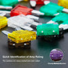 300-Piece Automotive Blade Fuse Assortment Kit with Puller