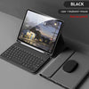 iPad Keyboard Case with Bluetooth Mouse