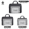 Durable Canvas Messenger Bag for Laptops Up to 19 Inches