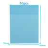 Clear Self-Adhesive Sticky Notes Pack of 50