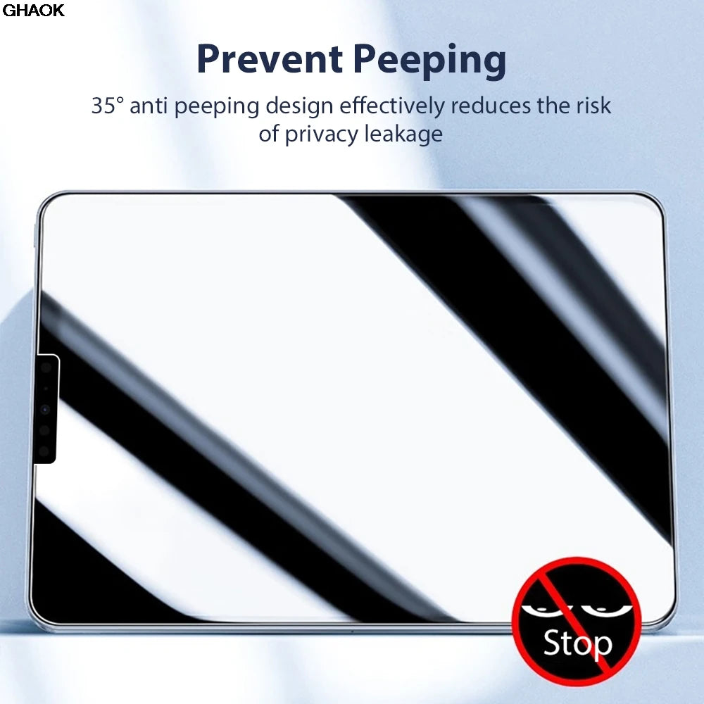Privacy Shield Tempered Glass Screen Protector for iPad