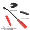 A set of automotive trim removal tools featuring an anti-slip design, fine workmanship, and an ergonomic strong handle.