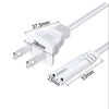 2-Prong US Power Cord (1.5m, AC 250V/10A)