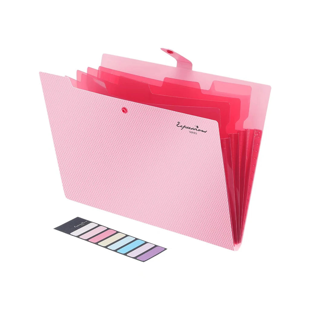 5-Pocket Expanding File Folder with Tabs