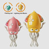 Interactive Dancing Octopus Toy with LED Lights and Obstacle Avoidance