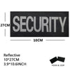 Reflective IR Security Patch with Hook & Loop Backing