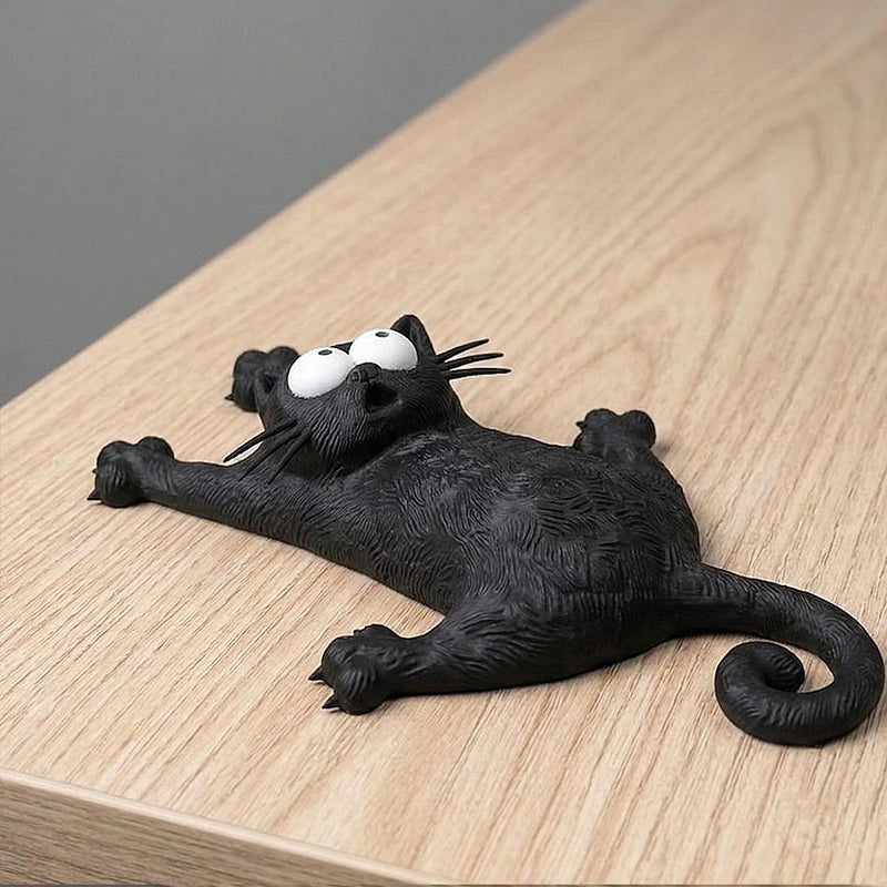 Aimant de réfrigérateur Chat Courage