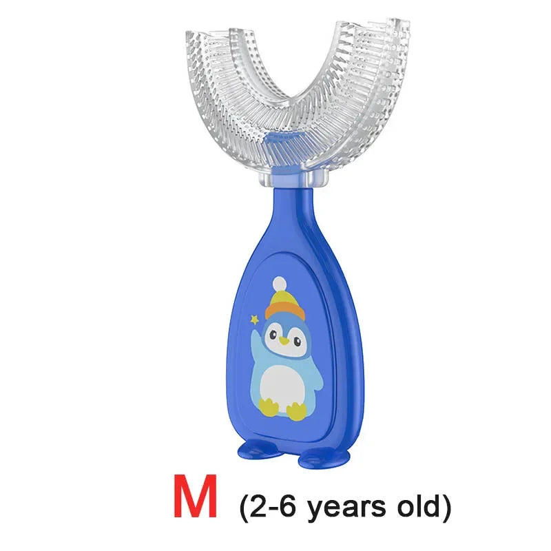 U-Shaped Silicone Toothbrush for Toddlers