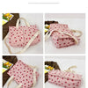 Strawberry Bowknot Canvas Tote Bag