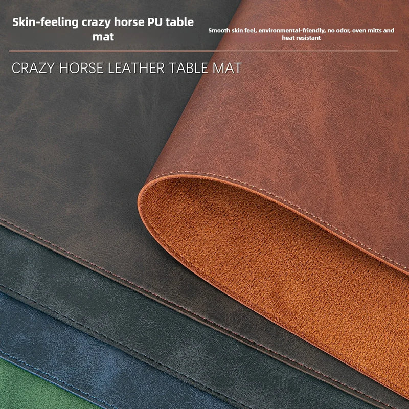 Premium Waterproof PU Leather Desk Pad