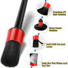 6-Piece Car Detailing Brush Set for Wheels, Dashboards & Vents