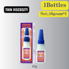 High-Strength Cyanoacrylate Super Glue for Multi-Surface Repairs