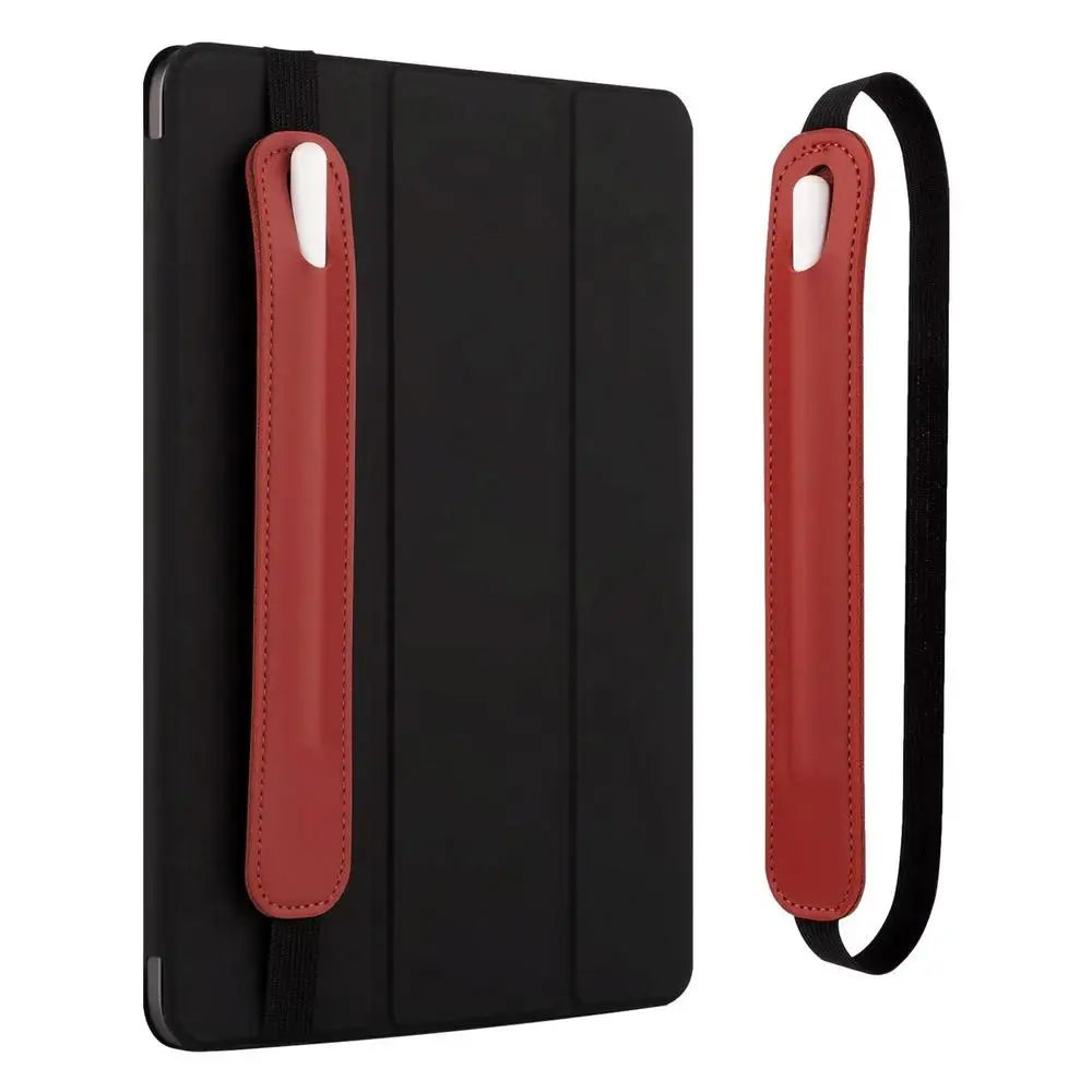 Leather Stylus Pen Sleeve with Elastic Band