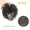 Unsichtbare 3D Synthetische Haar-Pony-Topper