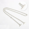 316L Stainless Steel Curb Chain Necklace for Women
