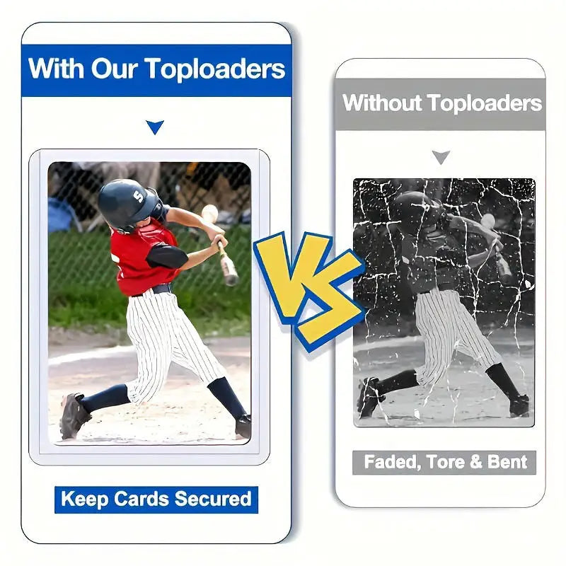 Rigid PVC Card Toploaders for Trading Card Protection