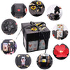 A collection of DIY explosion photo gift boxes and related accessories in black and gold packaging.