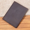 Vintage Slim Leather Card Holder Wallet for Men