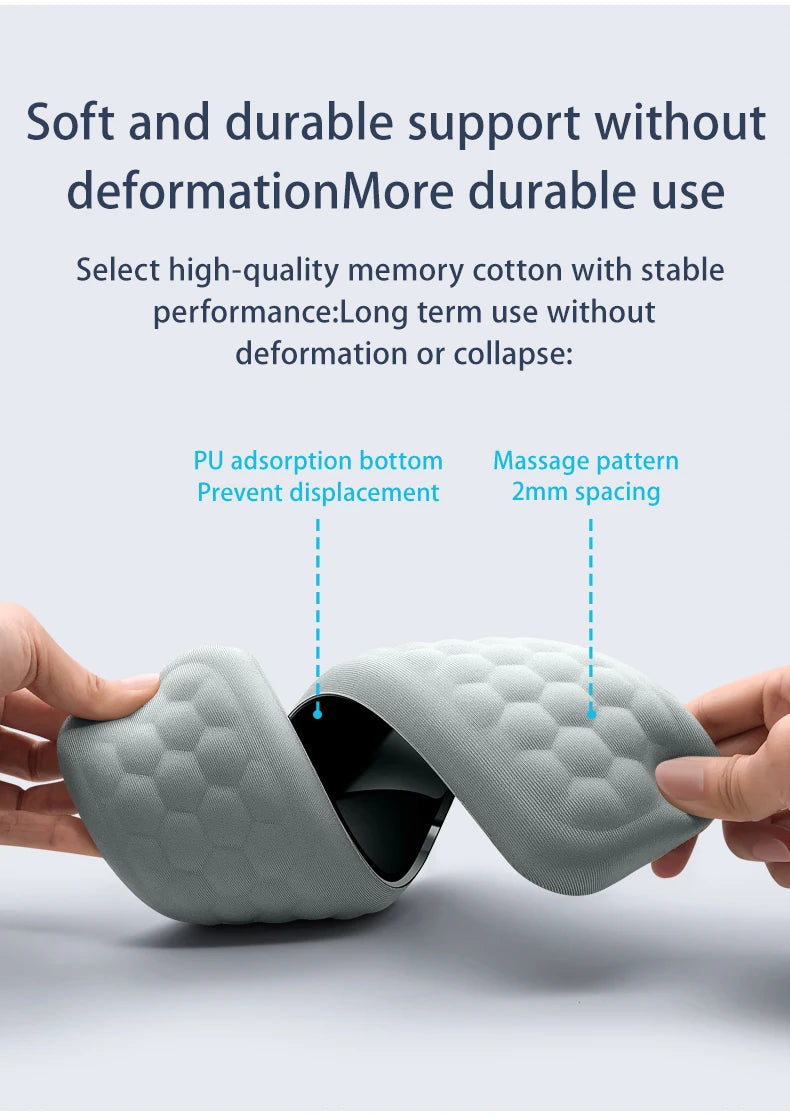 Ergonomic Keyboard & Mouse Pad with Wrist Rest