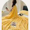 Plush Coral Fleece Blanket – Soft & Warm Throw for Bed, Sofa & Travel