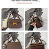 Korean Retro Square Crossbody Bag for Women – Compact Commuter Shoulder Bag