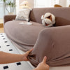 Stretch-Sofa-Bezug mit elastischem Saum