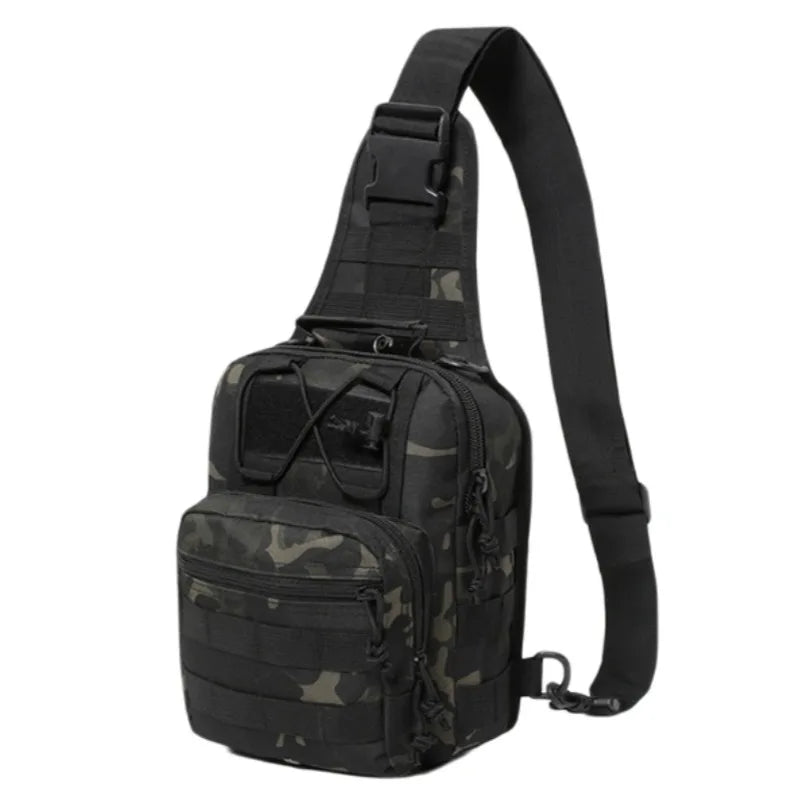Tactical Sling Bag with MOLLE System for Outdoor Adventures