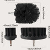 Rotary Drill Brush Cleaning Kit for Deep Scrubbing