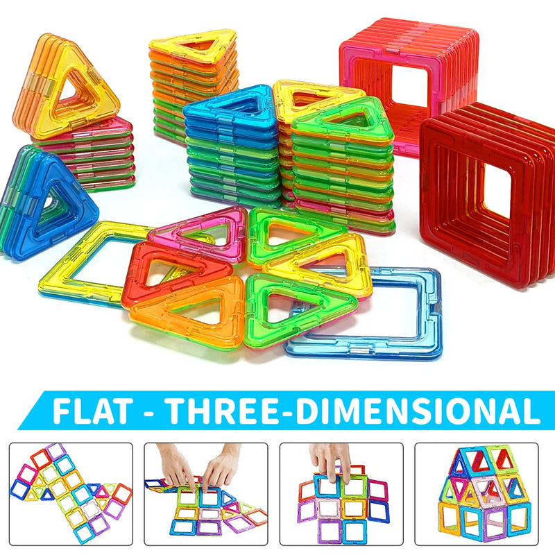 Magnetic Building Blocks Construction Set