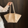 Soft PU Leather 2-in-1 Tote Bag Set for Women