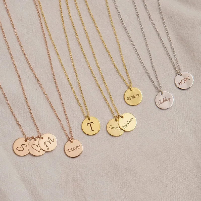 Collar de Nombre Personalizado en Acero Inoxidable