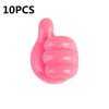 Silicone Thumb Wall Hooks for Cable Management and Organizing
