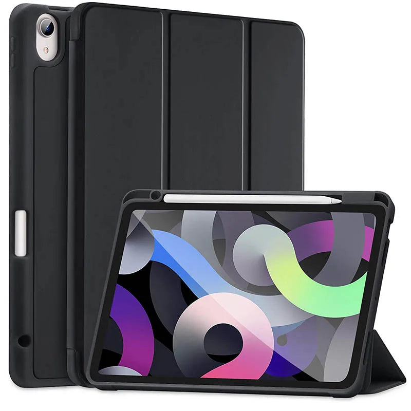 Premium Multi-Angle Stand Case for iPad with Pencil Holder