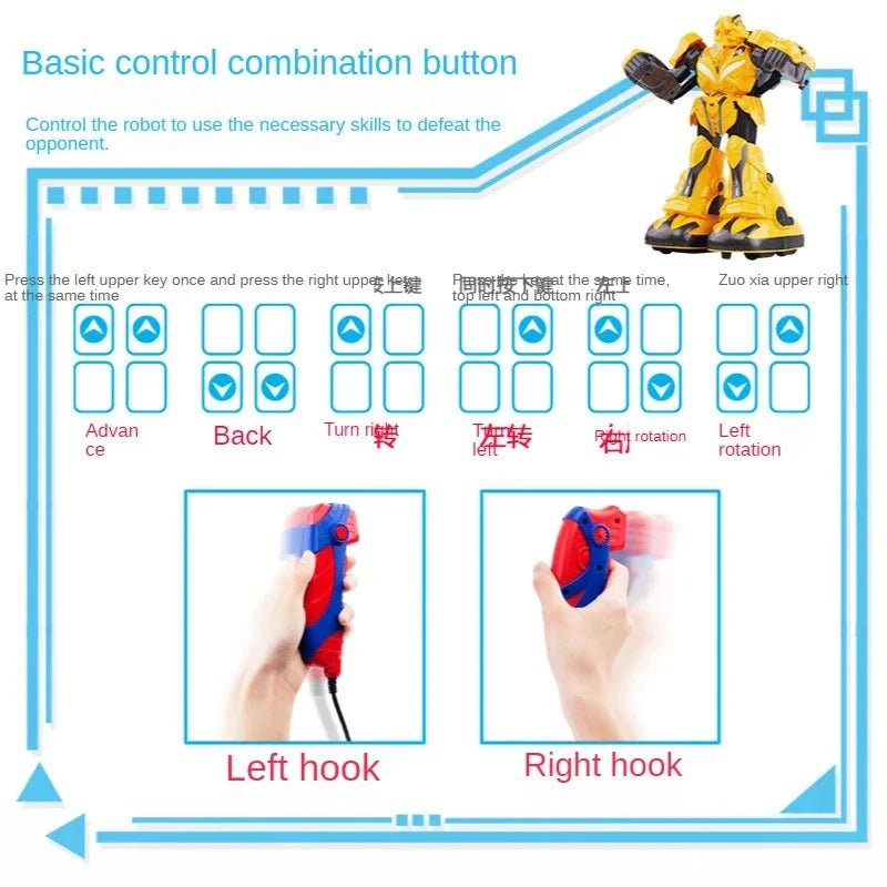 Robot de Combat Somatosensoriel Interactif pour Enfants