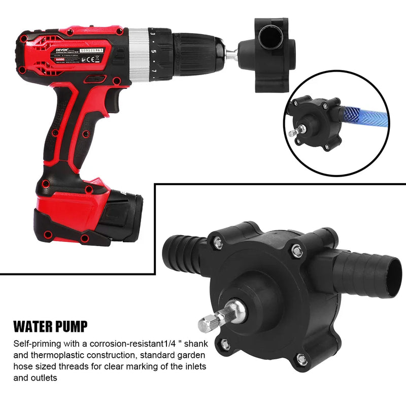 Portable Electric Drill Liquid Transfer Pump