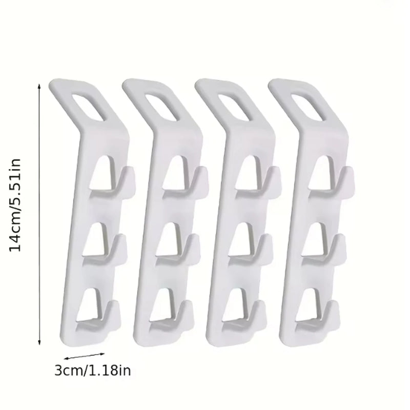 Conector de Perchas Multicapa para Armario
