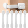 Adjustable Child Safety Cabinet Locks with Adhesive Strips